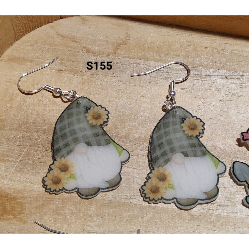 Gnome Earrings